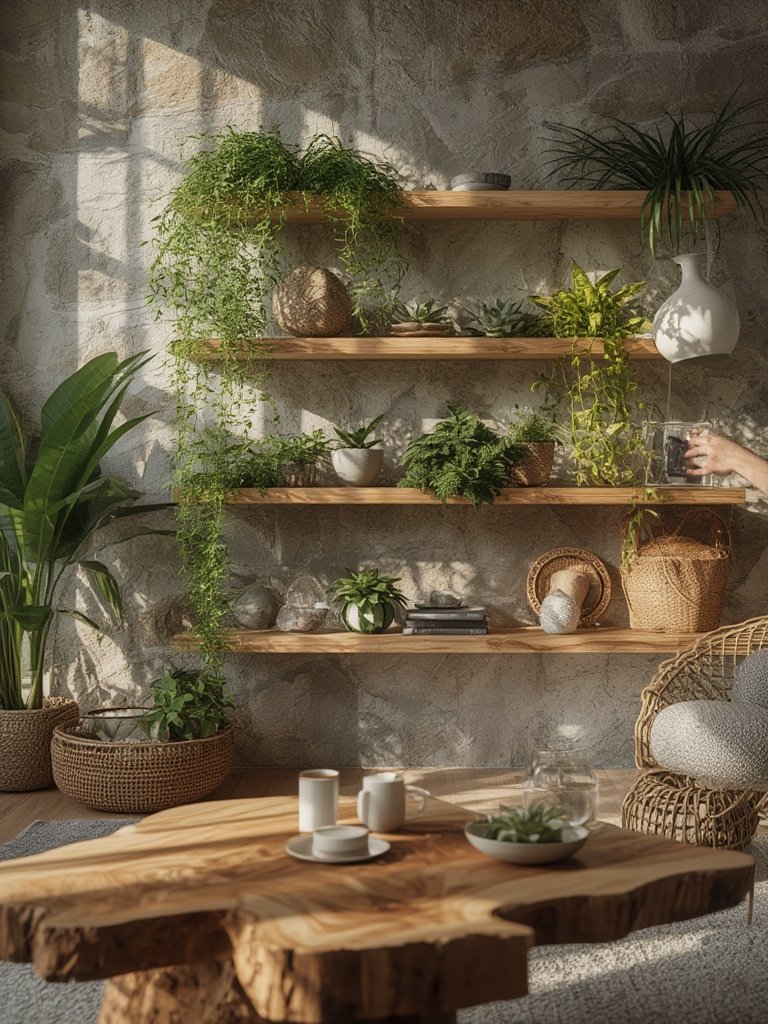 Biophilic design living room - Illustration 2