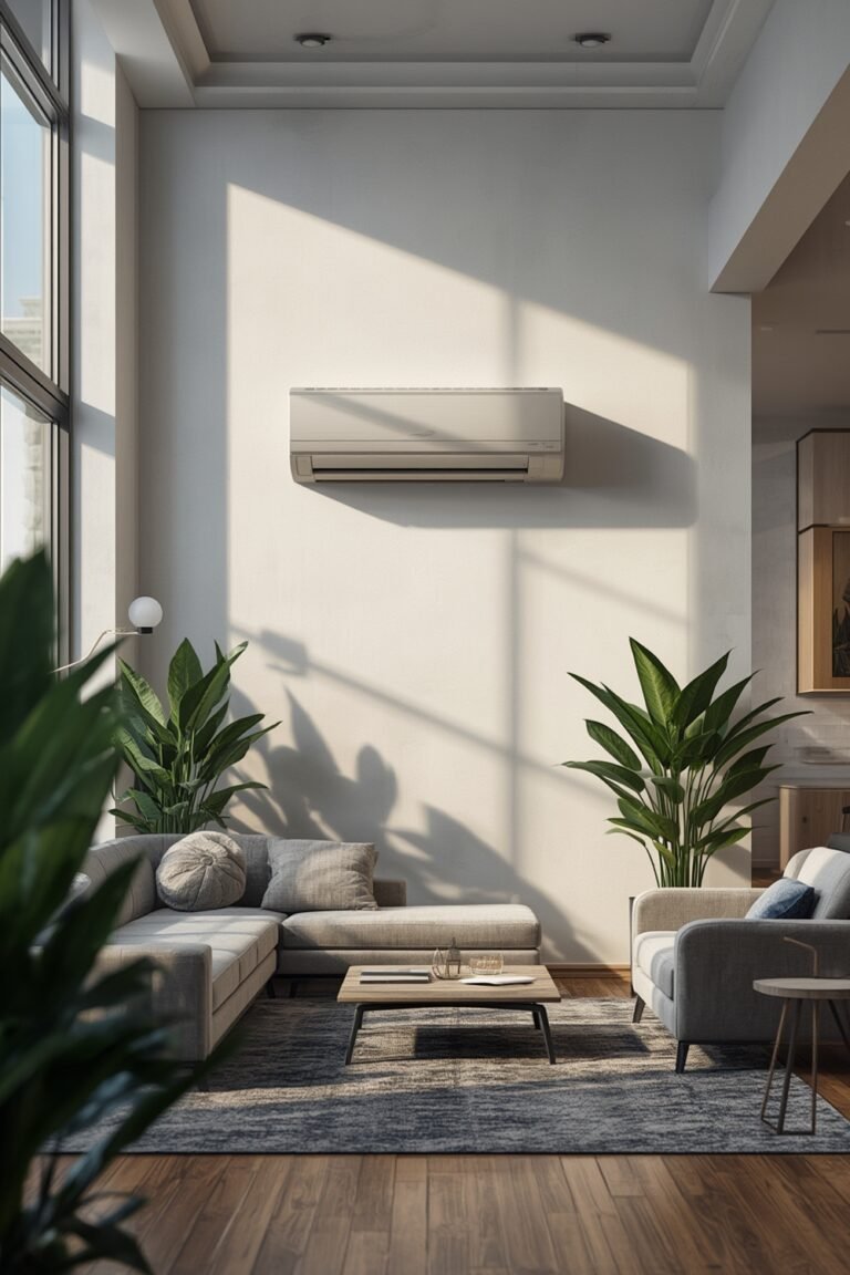 Mini split HVAC installation