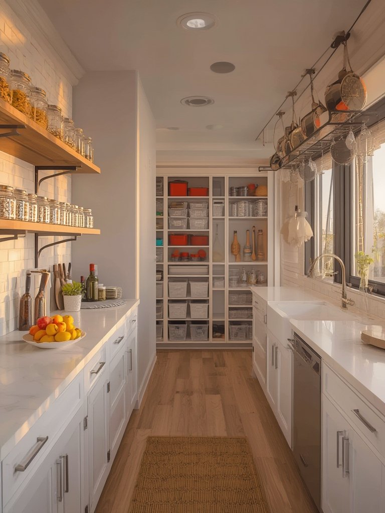 Organized kitchen storage solutions