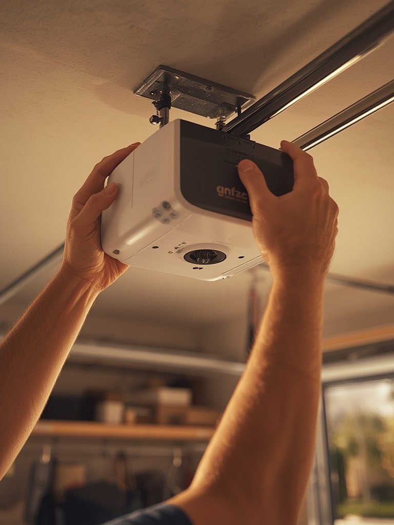 Smart garage door opener installation - Illustration 2