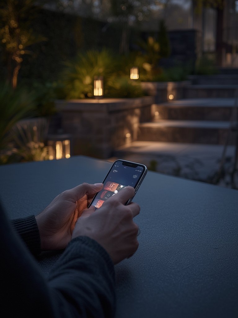 Smart outdoor lighting system