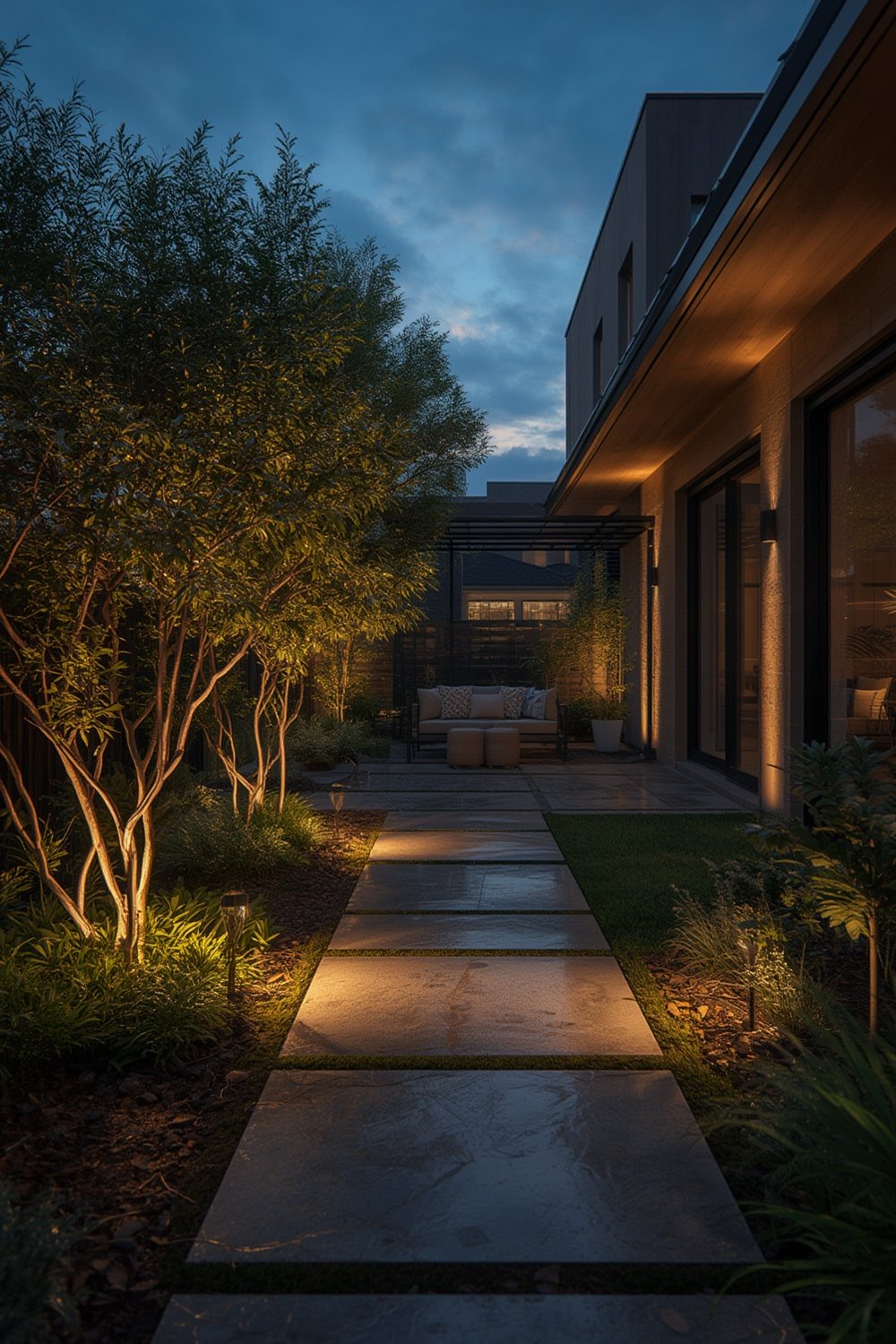 Smart outdoor lighting system - Illustration 1