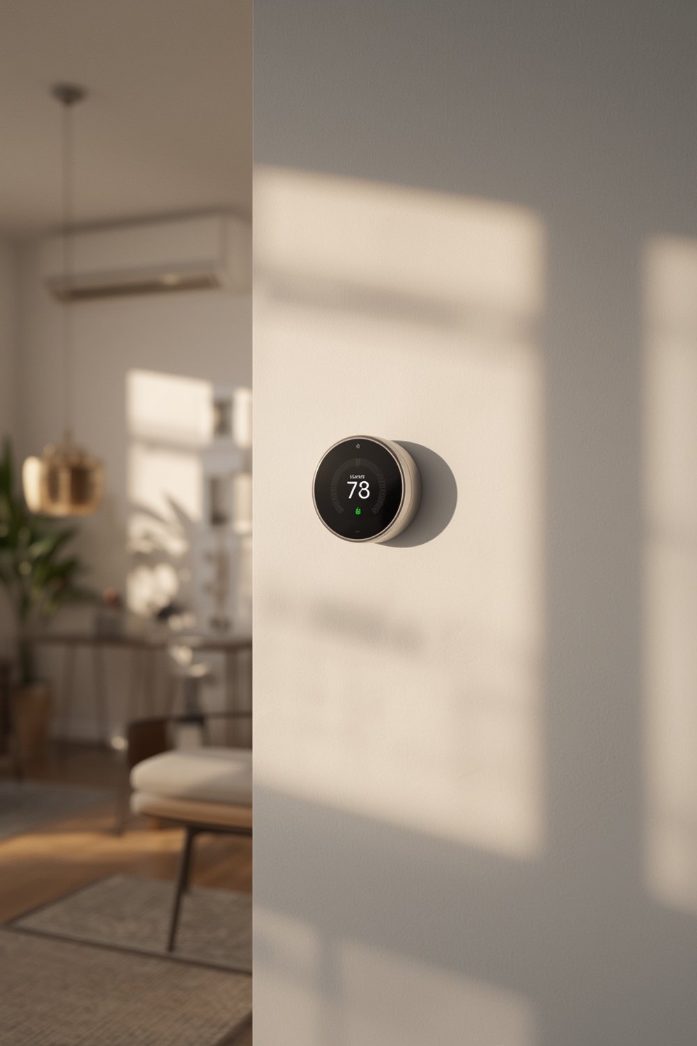 Smart thermostat installation HVAC - Illustration 1