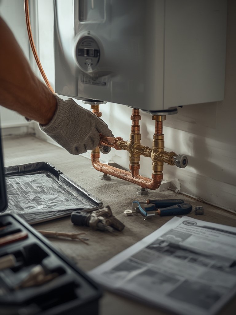 Tankless water heater installation - Illustration 2