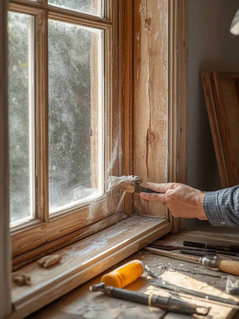 Unflipping house restoration