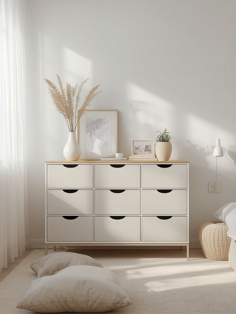 dresser organizer in action