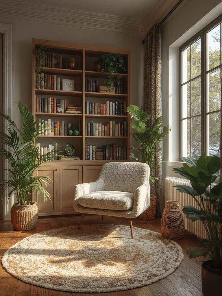 boucle accent chair - Illustration 3