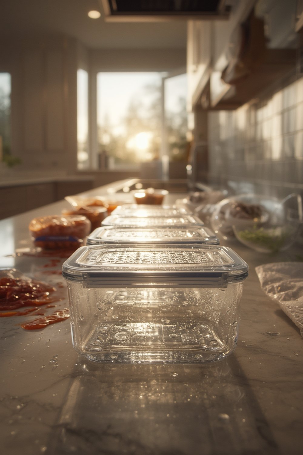 glass containers product view