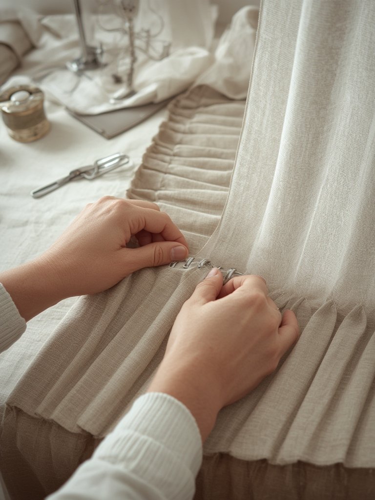 pleated curtains - Illustration 2