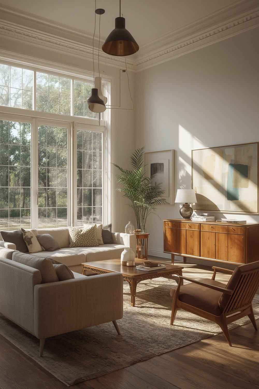 vintage modern mix - Illustration 1