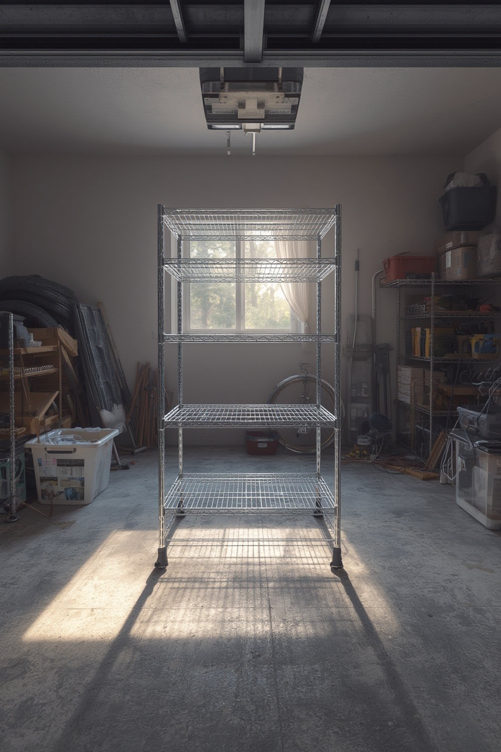 wire shelving product view