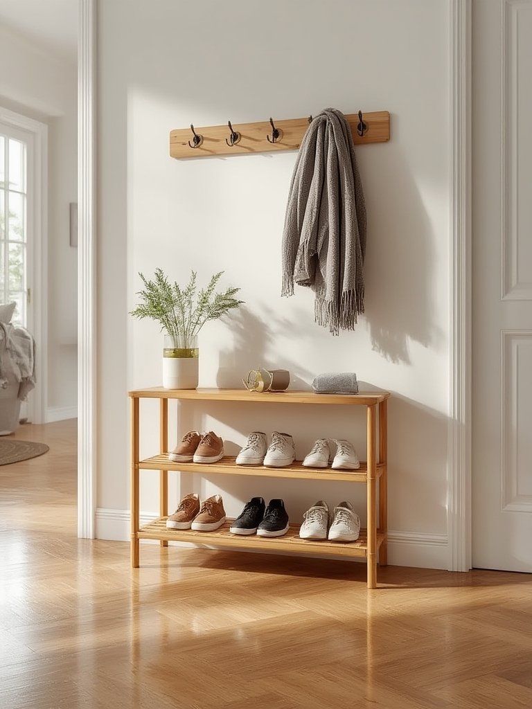 shoe bench in action