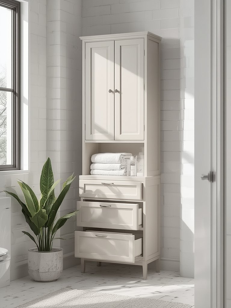 storage cabinet in action