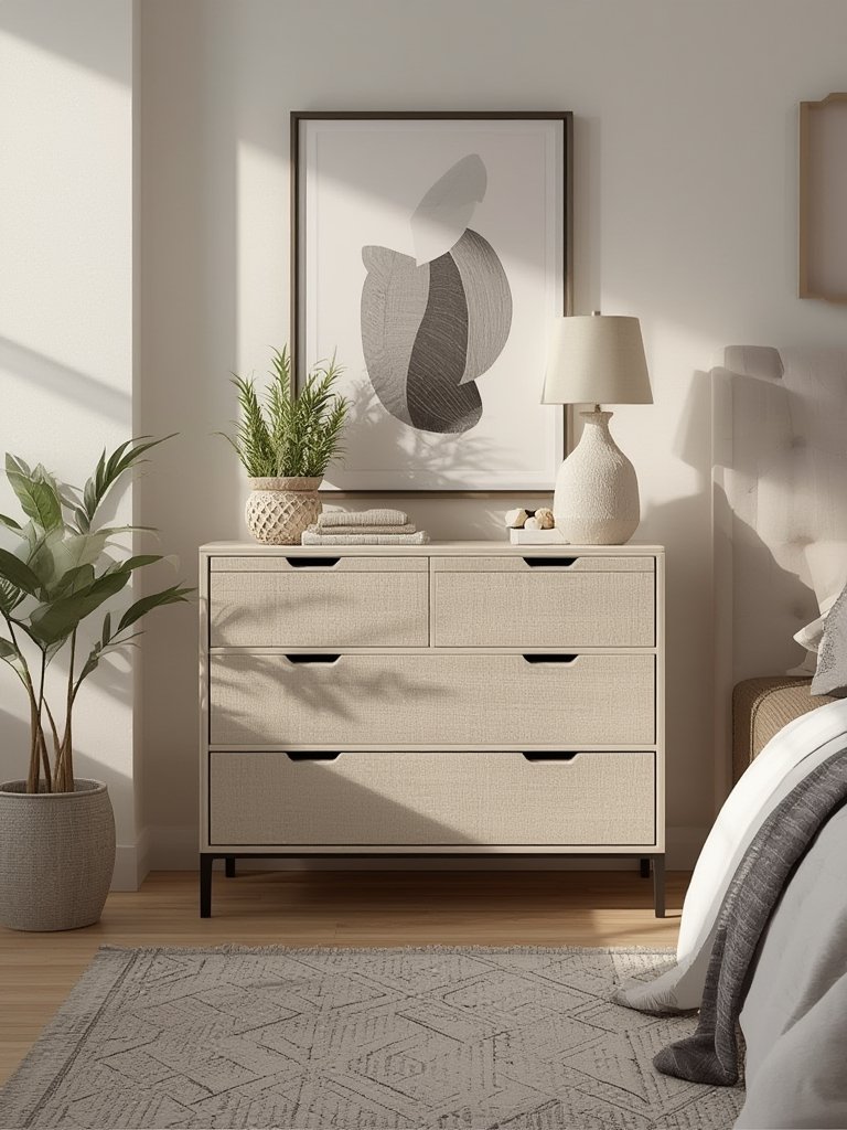 dresser organizer in action