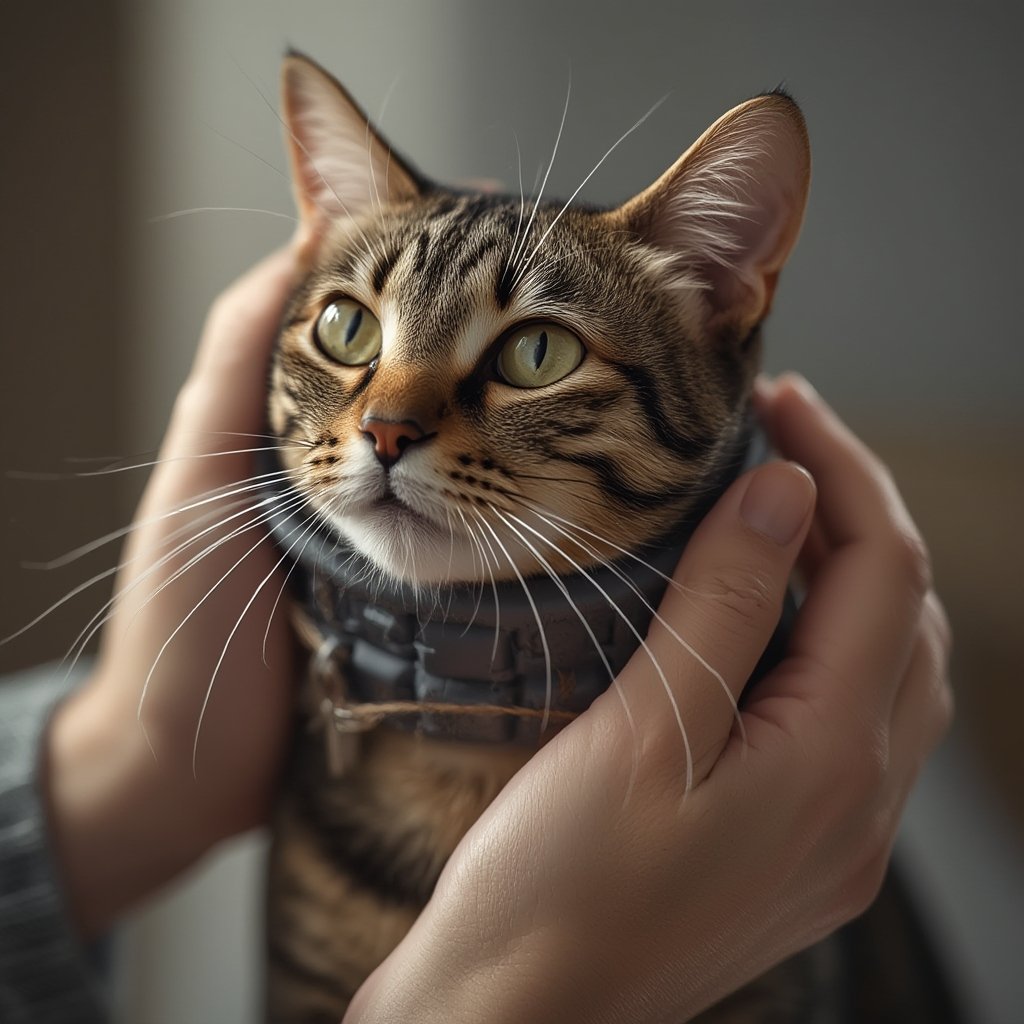 cat calming collar - Illustration 2