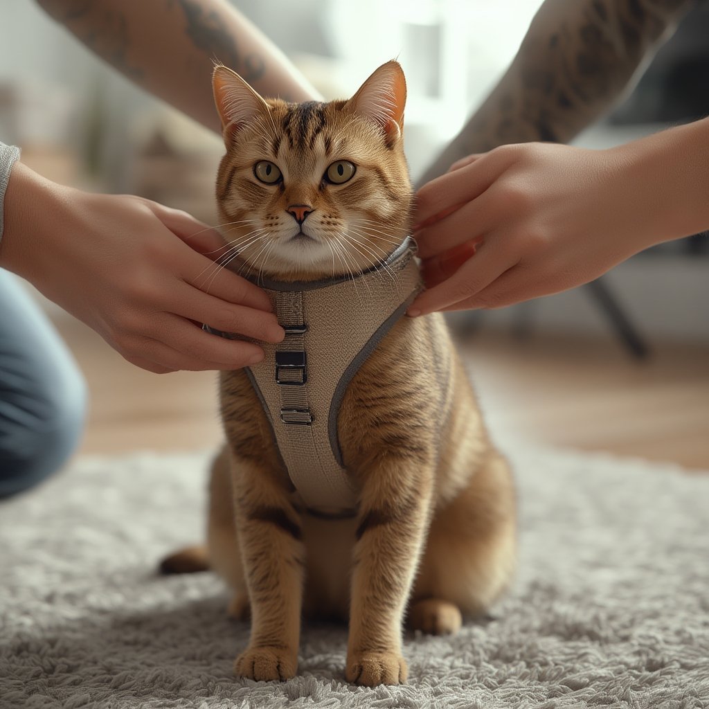 cat harness - Illustration 2