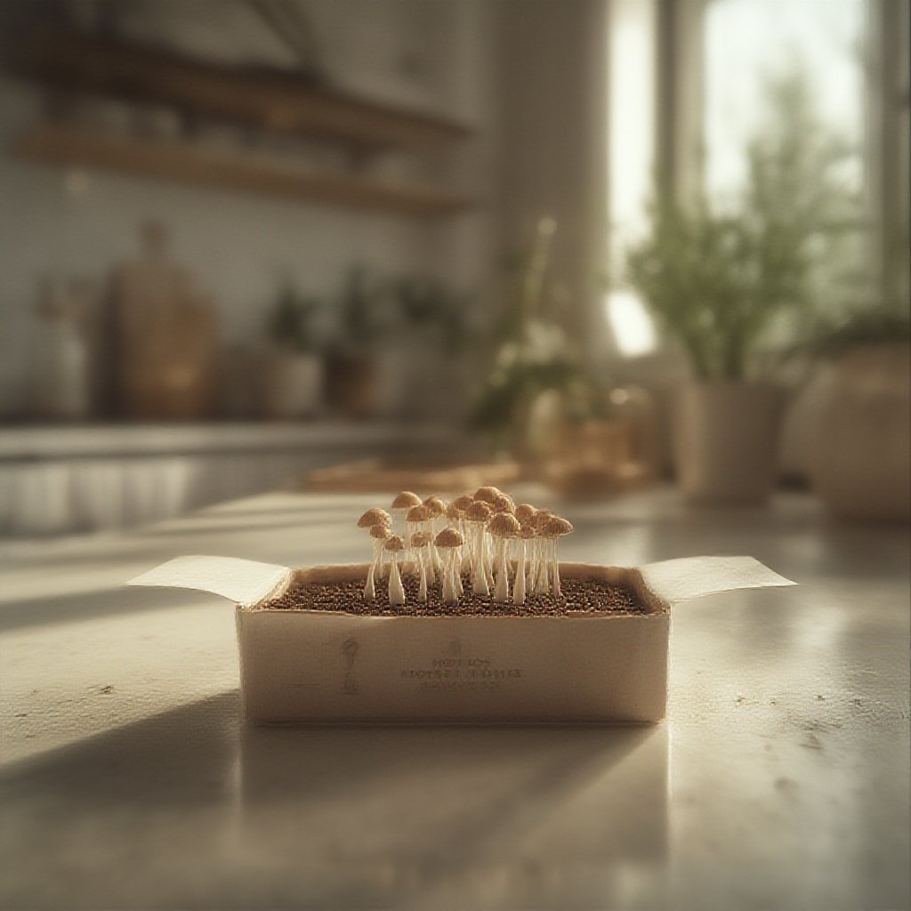 mushroom growing kit