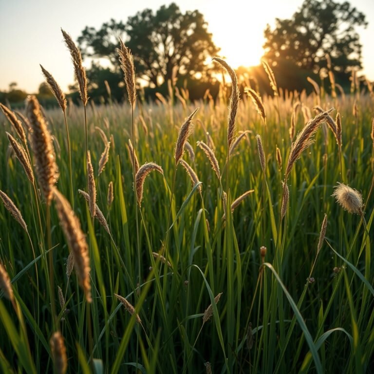 native grass meadow
