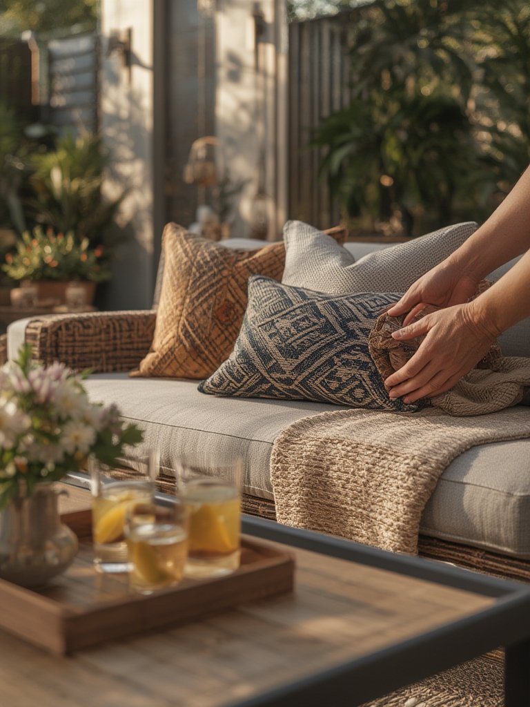 outdoor living room - Illustration 2