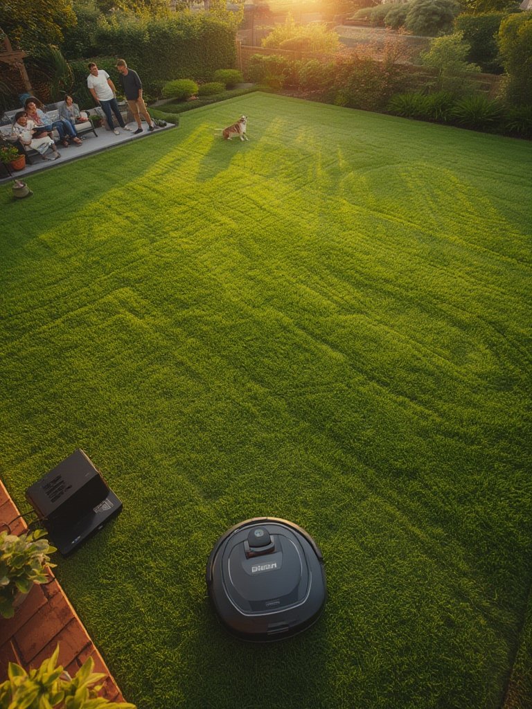 robotic lawn mower - Illustration 3