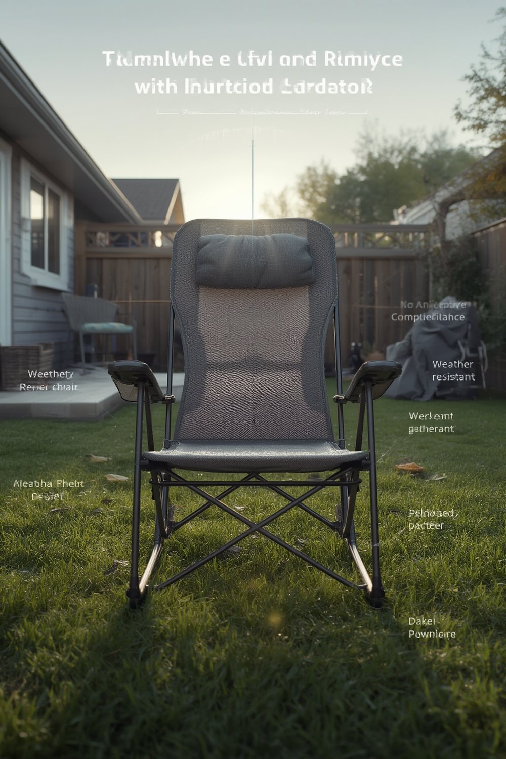 rocking chair product view