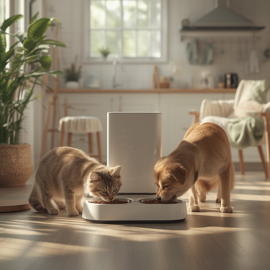 smart pet feeder - Illustration 3