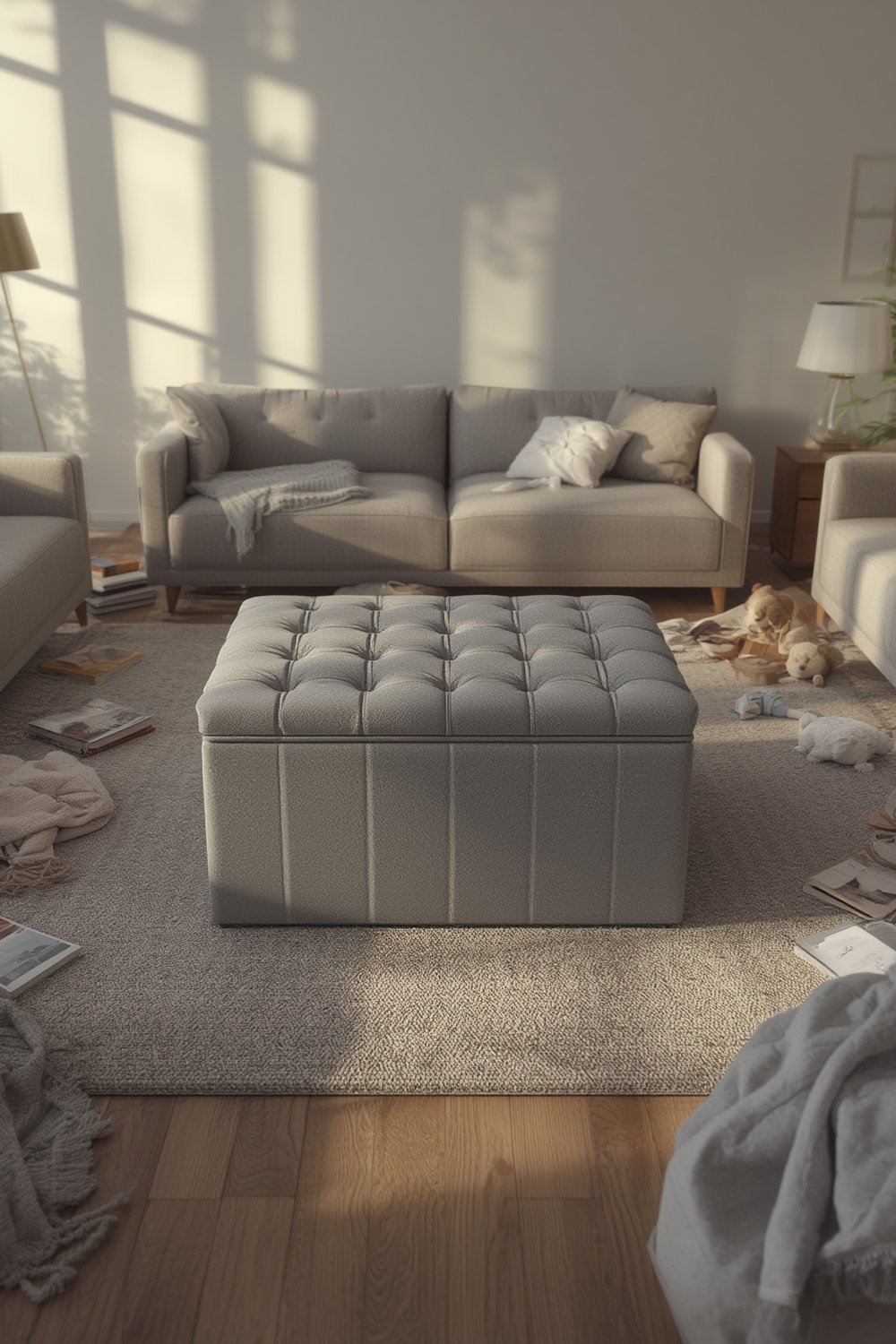 storage ottoman product view