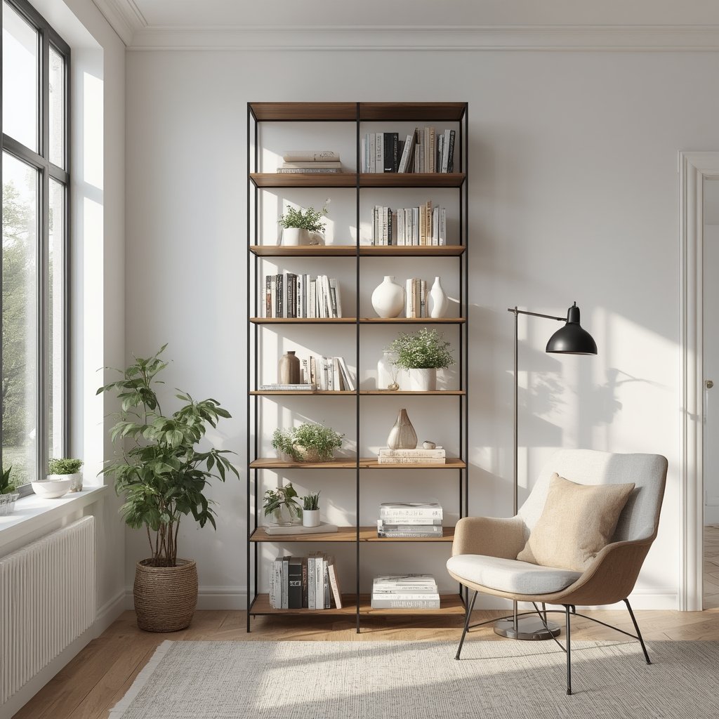 tall bookshelf product view
