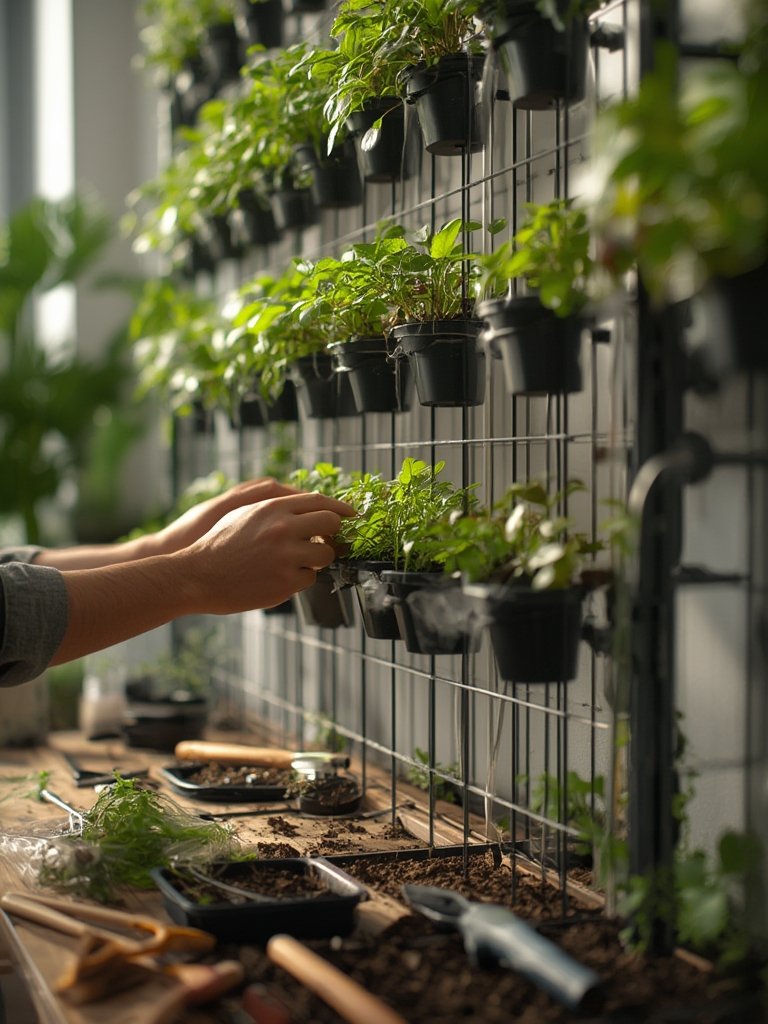 vertical garden system - Illustration 2