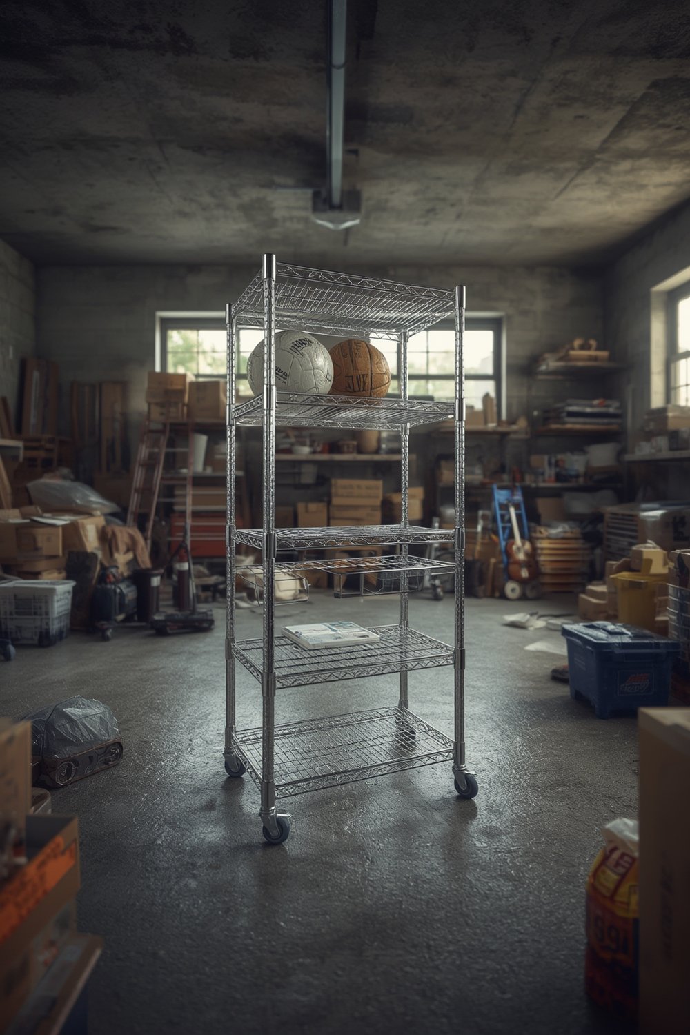 wire shelving product view