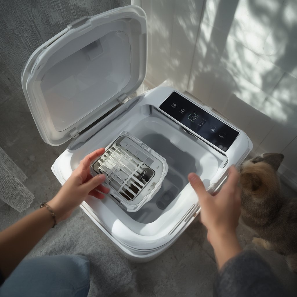 automatic litter box - Illustration 2
