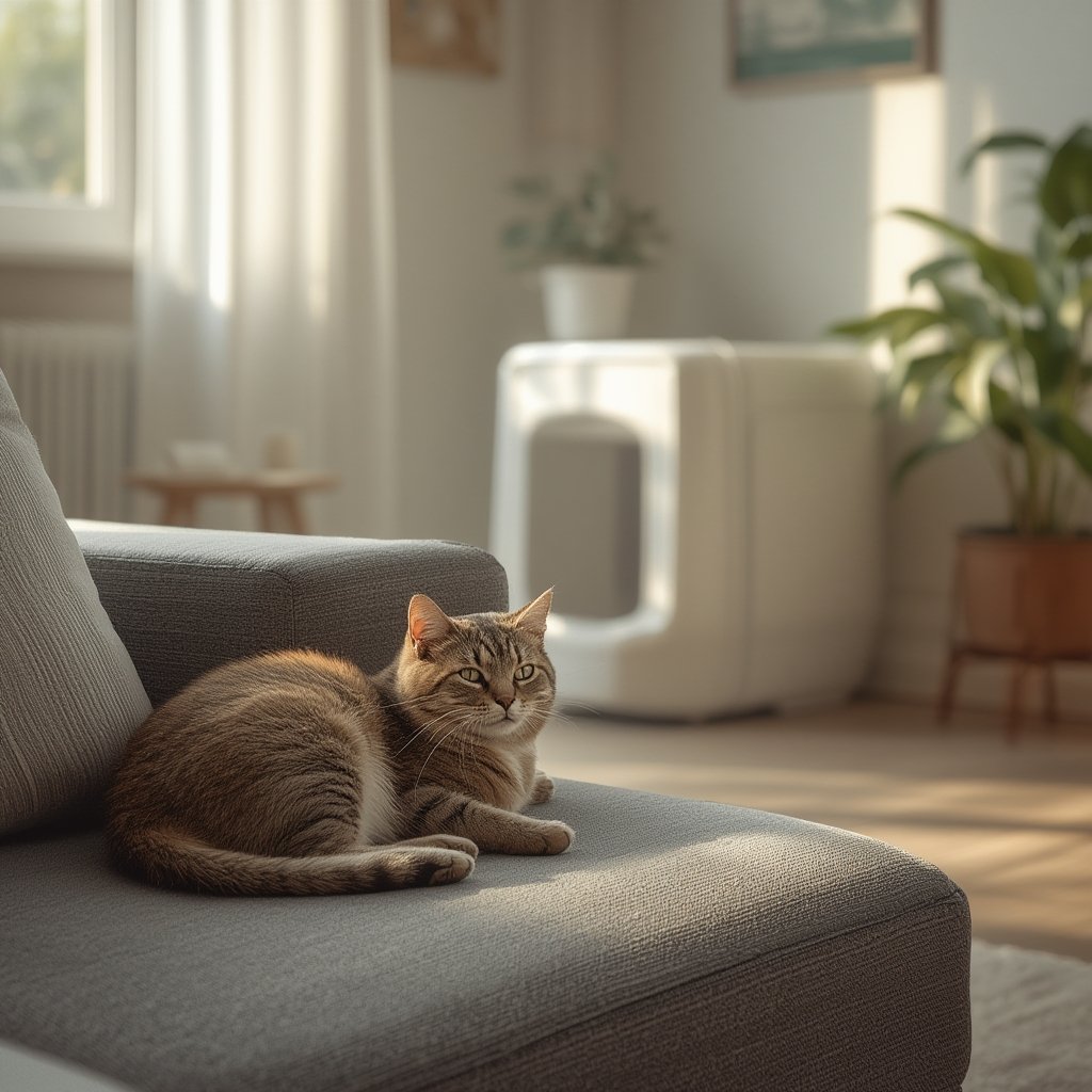 automatic litter box - Illustration 3