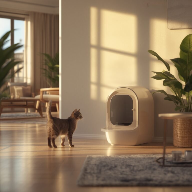 automatic litter box