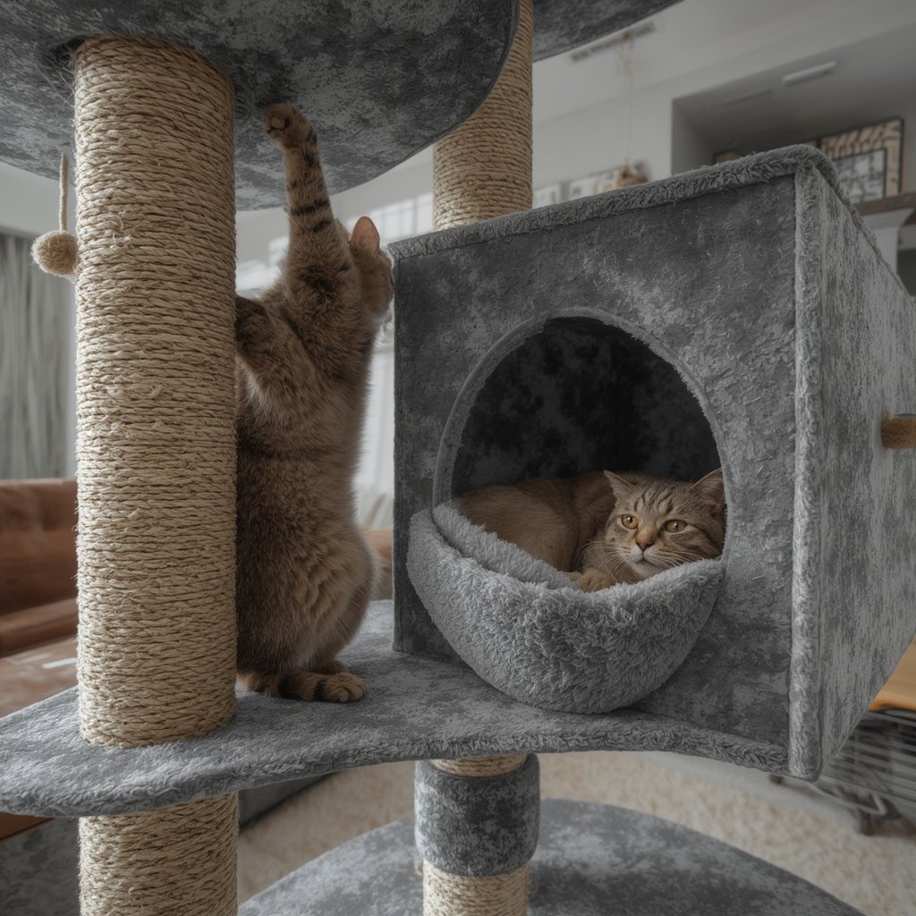 Cat Tree: 7 Ultimate Steps for the Best Big Feline Solution in 2026 2 cat tree in action